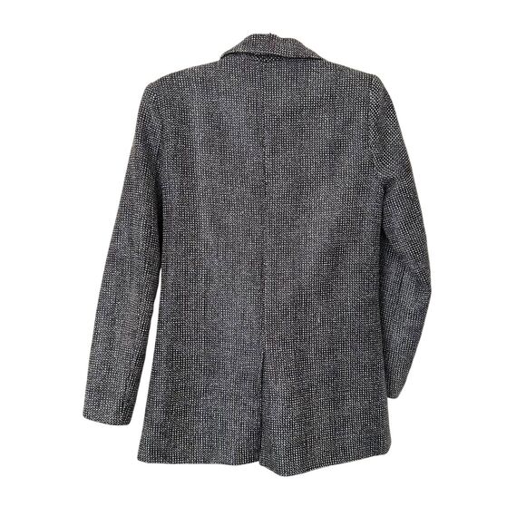 WAVERLY GREY LIBERANT Faux Tweed Long Blazer XS - Picture 2 of 4